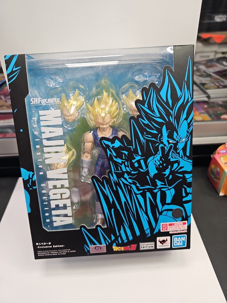 Bandai S.H. Figuarts Majin Vegeta SDCC 2023 Event Exclusive Dragon Ball Z Sealed