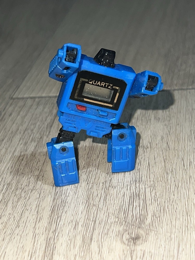 RARE 1980s Vintage Kronoform Quartz Transforming Robot Watch Toy Part (Untested)