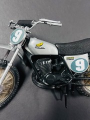 VTG 74 Mattel Big Jim HONDA ELSINORE MOTORCYCLE Wolf Pack CR250 ENDURO Dirt Bike