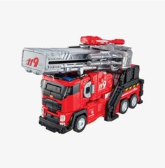 Tobot Rescue TOBOT BOOM Fire Engine Truck Red Great Transforming Robot Toy 2023