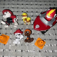 Paw Patrol Toys Figures Dogs Car Fire Men Lot Action