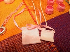Vtg My Little Pony MLP Clothing & Accessories W/Rare Candy Heart Necklace 46 Pcs