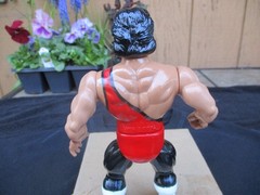 Remco AWA Custom Jerry The King Lawler Robe & Crown Wrestling Figure 1985