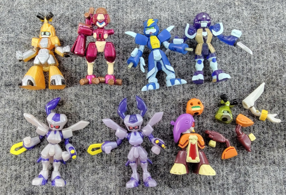 Lot Of 6 Medabots Collection Takara Retro Miniature Figures