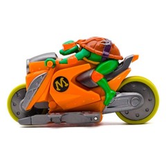 TMNT Backflip Riders 4-Pack Motorcycles with Stunt Action for Kids Ages 5+