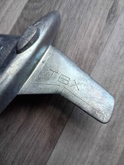 Vintage Metal TBX Plane Fighter Jet Toy Military Airplane