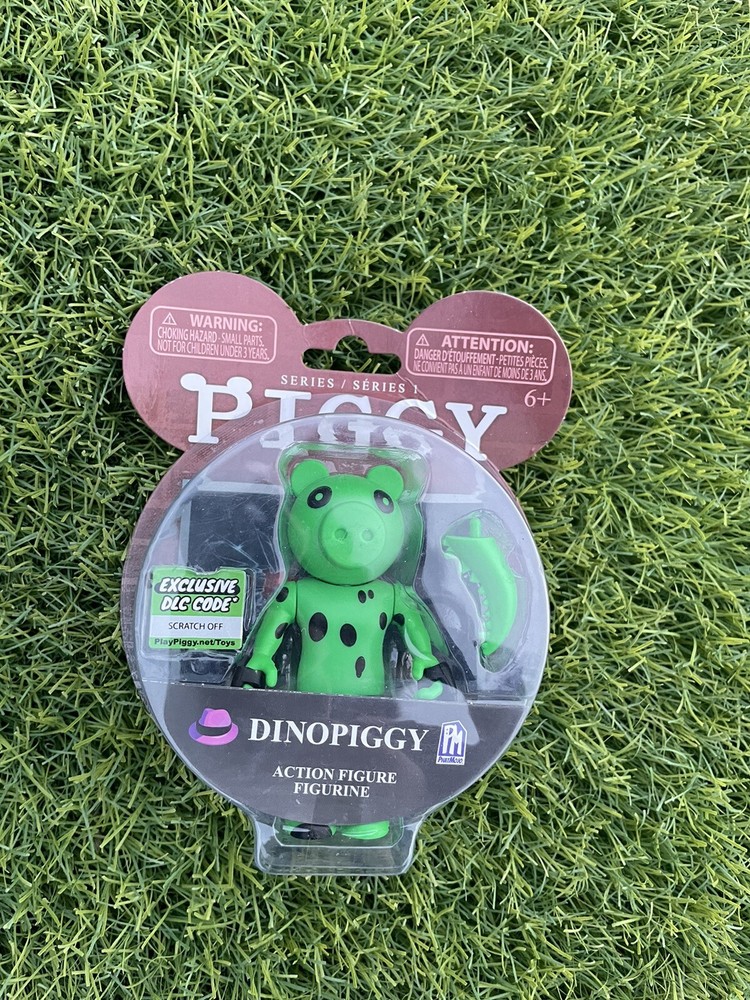 NEW, Roblox PIGGY 3.5″ Action Figure DINOPIGGY Exclusive DLC Code SERIES 1