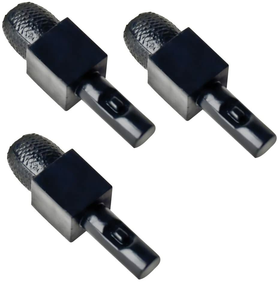 Set of 3 Plastic Toy Microphones for 6 Inch Action Figures, Dioramas, Models