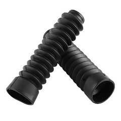 Motorcycle Fork Gaiters Covers Front Fork Boots Rubber Dust Covers 1 Pair