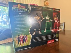 Mighty Morphin Power Rangers Re-Ignition Power Transfer Pack | Black Green Red