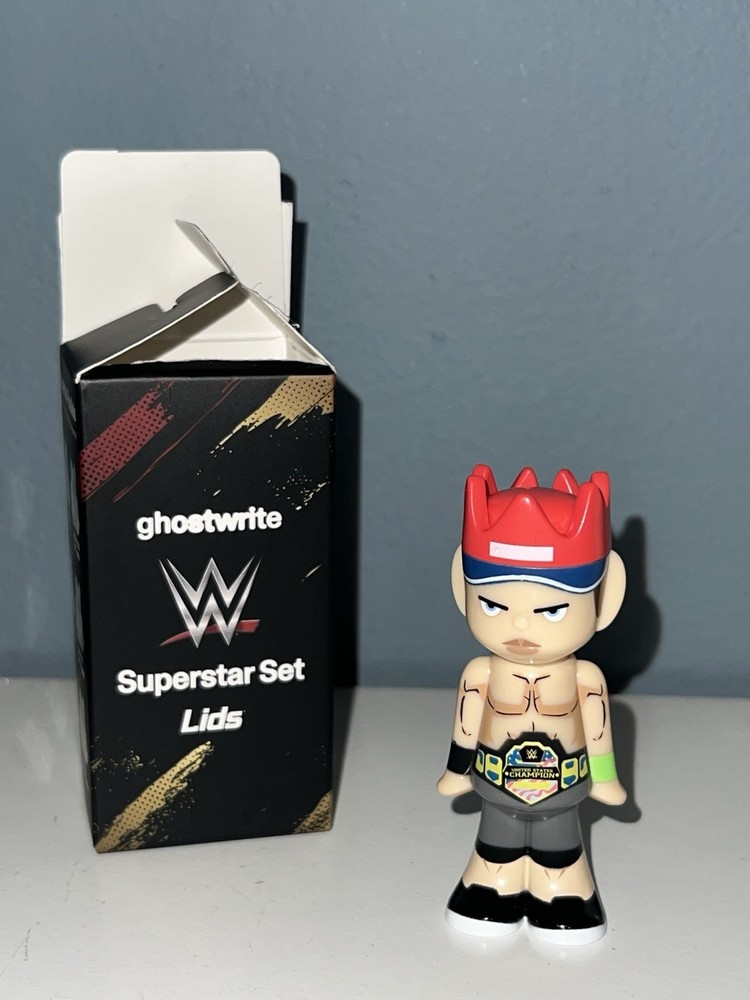 NEW Lids Exclusive Only WWE John Cena Ghostwrite Wrestling Figure /1000