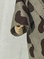 VINTAGE KENNER STAR WARS RETURN OF THE JEDI HAN TRENCH NON CAMO LAPEL 100% OG