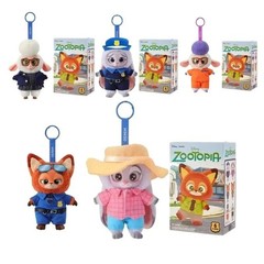 MINISO Zootopia Nick Plush Toy Charm Confirmed Blind Box Pendant Best Gift HOT**