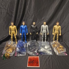 Marx Toys Noble Knights 12″ Figure Lot 1999 Reissue 5 Figures Armor COA Booklet