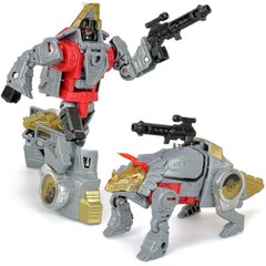 New BPF Volcanicus Dinobot 5 In 1 Power of the Primes Figure 13″ Toys NO BOX