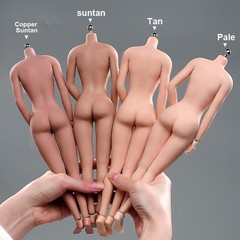 1/6 Female Seamless Flexible Body Super Large Bust Breast Silicone 12” Figure