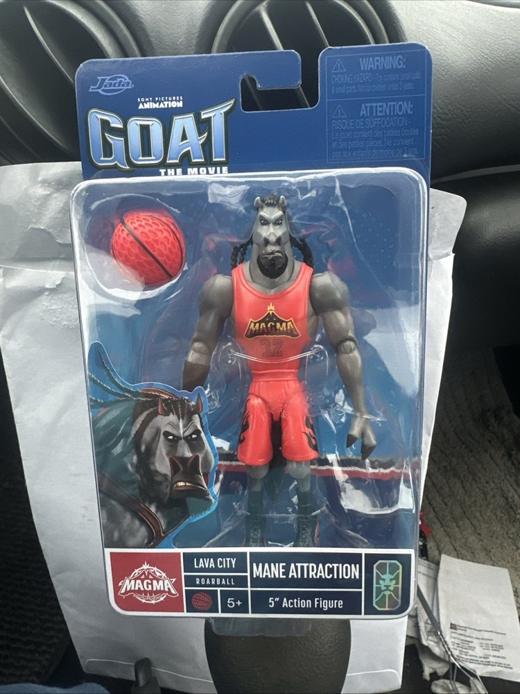 2026 Goat The Movie Mane Attraction 5″ Figure with Roarball Jada Toy NEW