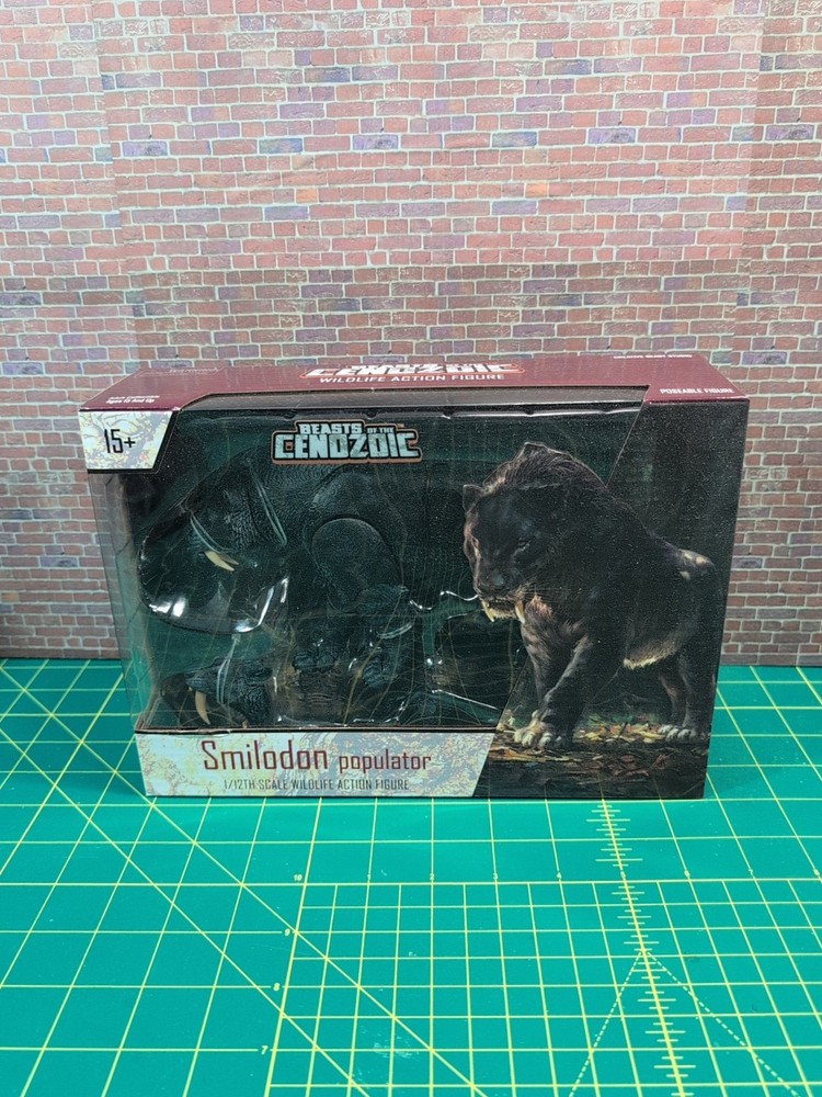 Cyberzoic Smilodon populator Dark 1/12 Scale CREATIVE BEAST “NEW & I SHIP DAILY”