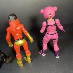 Fortnite 4″ Action Figure Lot Of 3 Cuddle Team, Joltara, Omega – No Accessories