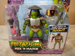 TMNT Teenage Mutant Ninja Turtles Mutations Mix N Match ARMORED LEO LEONARDO NEW