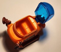 Animal Planet Deep Sea Diver Submarine Toy Chap Mei 2011 Mini Sub Orange Intact