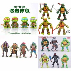4 PCs Movie Teenage Mutant Ninja Turtles Classic Collection Action Figures