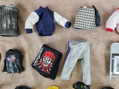 Lot WCW WWE WWF Aew Raw Smackdown Wrestling Action Figure Accessories Title Belt