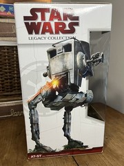 Star Wars Legacy Collection AT-ST Vehicle and Driver Walmart Exclusive (2009)