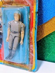 Glasslite Chips Jon Vintage Figure + Original Card. Ultra RARE!! Brazil 80’s