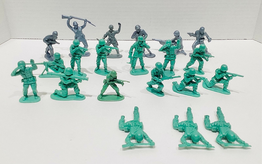 Vintage WWII Toy Soldier 54 mm – Americans,