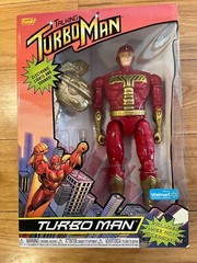 Jingle All The Way Turbo Man Talking Figure Retro Christmas 25th Anniversary
