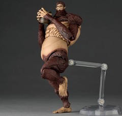Kaiyodo Revoltech Amazing Yamaguchi Attack on Titan Beast Titan Figure w/Bonus
