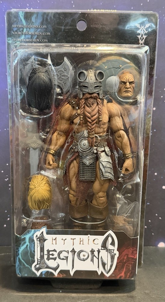 4H Four Horsemen Mythic Legions Con Exclusive Action Figure: Legendary Barbarian