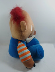 NWT chucky teddy bear plush Peek•a•Boo Stitched Eye with Knife F1