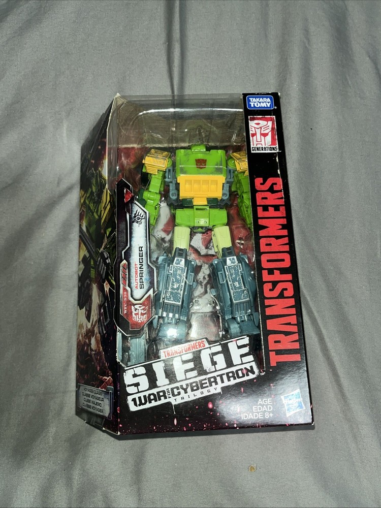 Transformers Siege Springer WFC War For Cybertron Voyager Class Hasbro