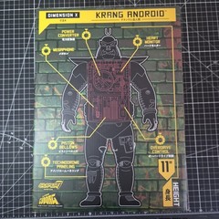Super7 TMNT Krang Android Super Cyborg Action Figure Clear X-Ray 2024 SEALED