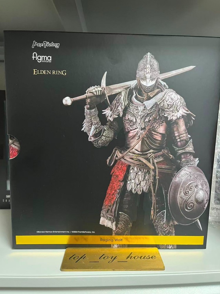 MaxFactory Elden Ring: Raging Wolf Figma Action Figure Toy New Sealed AUTHENTIC