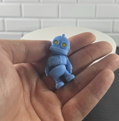 Little Robot Fidgets Toys Mini Articulating Desk Flexy Robot Adorable