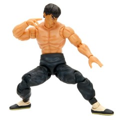 6″ Fei Long Action Figure – Street Fighter II Collectible Toy for Kids & Adults