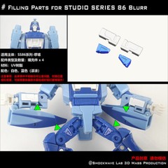 Shockwave Lab Filler Upgrade Kit For SS/Legacy/Kingdom/Titans Return/Siege