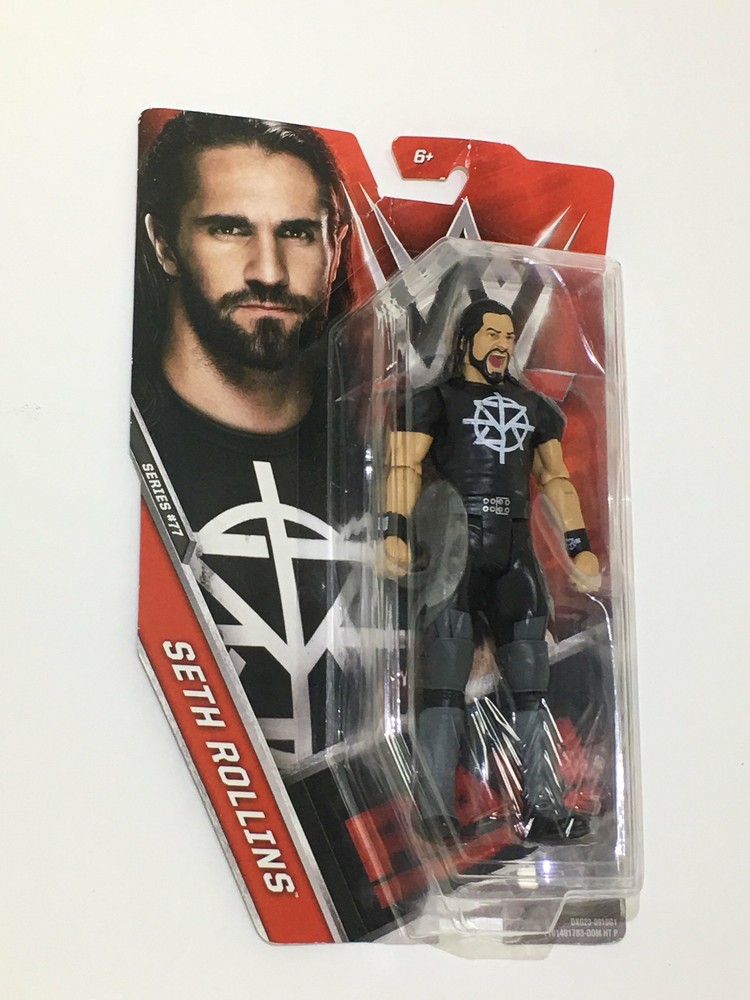 Mattel WWE Seth Rollins Action Figure Wrestler Series #77 Ages 6+