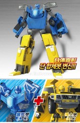 Mini Force TRANS FORCE GIANTRON Transforming 4-Integration Great Robot Megazord
