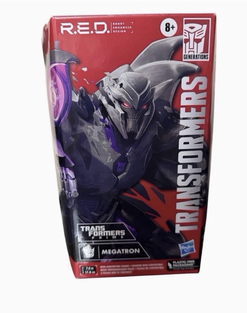 Transformers R.E.D. Megatron Figure Hasbro New In Box Prime Series