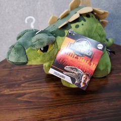 Jurassic Park World Stegosaurus Dino Stuffed Plush Animal Mattel NEW Dinosaur