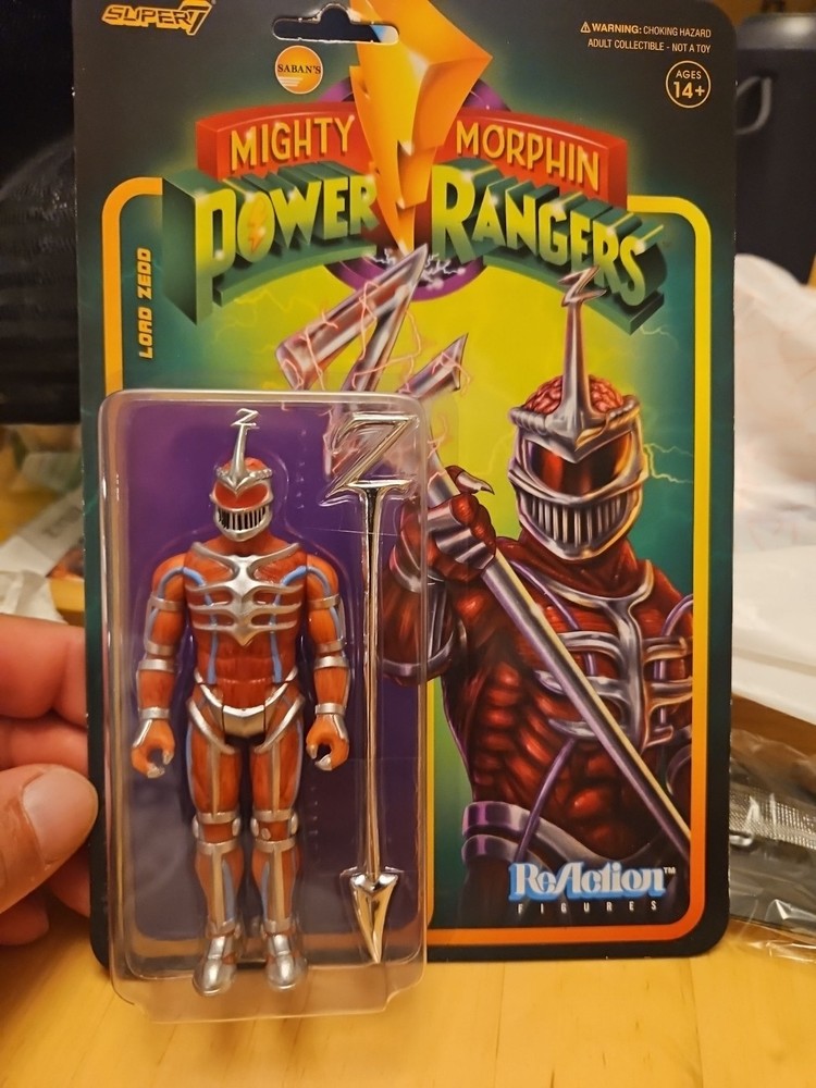 Power Rangers Lord Zedd Highly Collectable Premium ReAction 3.75″ Action Figure