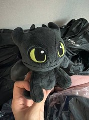 Toothless Plush Doll 4.7″ Sitting Keyring How To Train Your Dragon3 Korea
