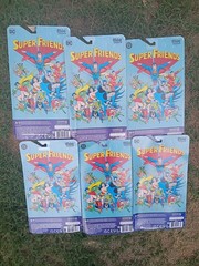 Mcfarlane Super Friends Set (Lot Of 6) With Chase Evil Robin, Batman, Riddler +