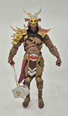 Mcfarlane Toys Mortal Kombat 11 Shao Khan 7-inch Gold/Red Suit Action Figure
