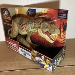 Jurassic World TYRANNOSAURUS REX Trex Extreme Damage Dinosaur Camp Cretaceous