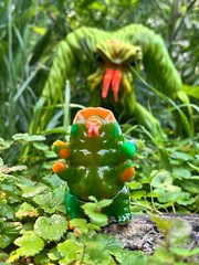 SET OF THREE INHUMANOIDS CUSTOM VINYL TOYS TARBUS IN PACKAGE BY TOY DE JOUR